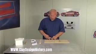 How To Set Up The Surface Plate  And Armature | Automotive Clay Modeling  |  Ch.2