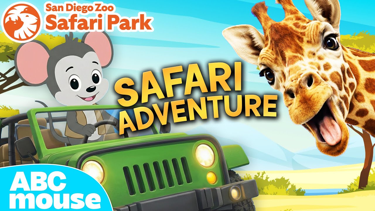 『Safari』公式YouTubeチャンネルでもご紹介！ 🐘🦒 Zoo Adventure at the San Diego Zoo Safari Park! 🦁 | ABCmouse