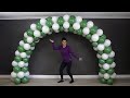 How to make a balloon arch without stand