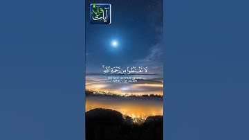 قل يا عبادي الذين أسرفوا سورة الزمر للشيخ ياسر الدوسري