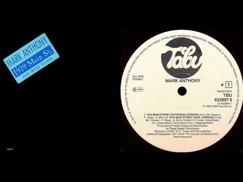 Mark Anthony — Mark Anthony – 1919 Main Street (12" Extended Version)