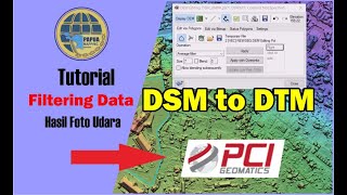 Tutorial Filtering DSM to DTM Hasil Foto Udara Menggunakan Aplikasi PCI Geomatica screenshot 5