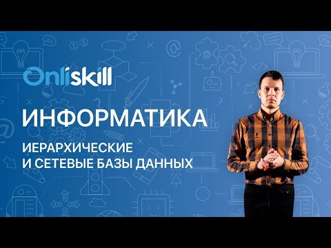 Информатика 11 класс: Иерархические и сетевые базы данных