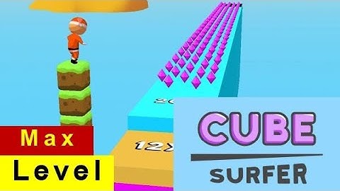 🅾️ Cube Surfer! All Levels Gameplay Android, iOS (Level 184-200) Best Games Ever + Fun