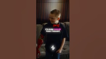 Iron Man Gifted This Kid A Bionic Arm…❤️🦾