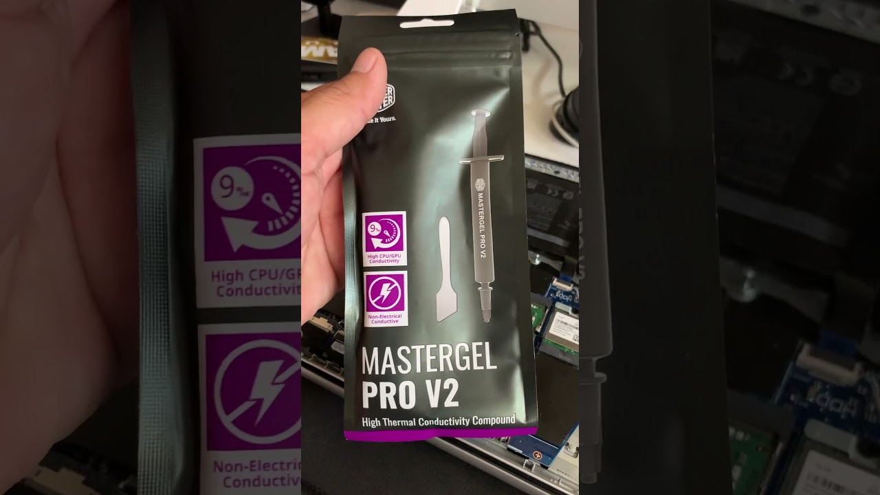Pasta Térmica Master Gel Pro V2: ¡Máxima Refrigeración para tu CPU/GPU! ❄️💻