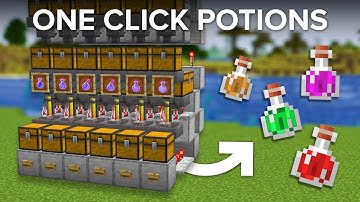 Minecraft 1.21+ Easy Automatic Potion Brewer