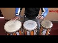(How to play congo) (Congo western beats on प्रकार) (Basic)