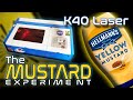 K40 Laser Mustard Experiment / Can you mark Metal using Mustard?