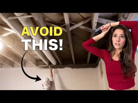 Painting Our Basement Ceiling Dark: What Worked (and What Didn’t)