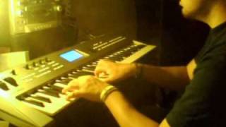 Video thumbnail of "Contigo tengo todo - La Firma - Piano Teclado By David"