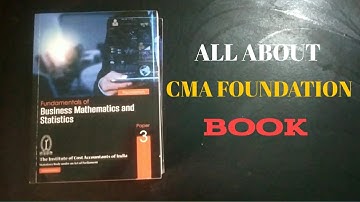 CMA Foundation Book