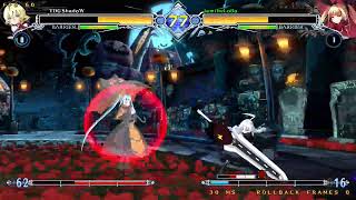 Blazblue Central Fiction Rollback Test