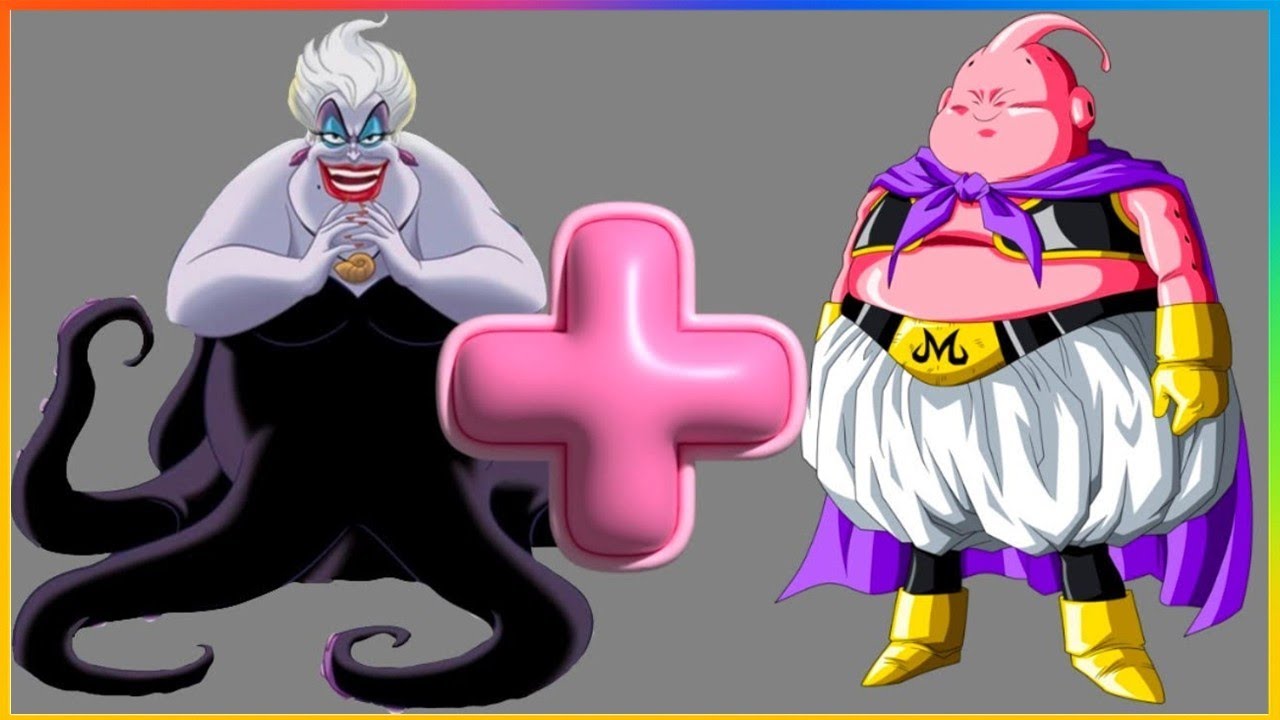 🐙💥💫 URSULA TRANSFORMATION as MAJIN BUU | Dragon Ball Z Inspired Outfit ✨