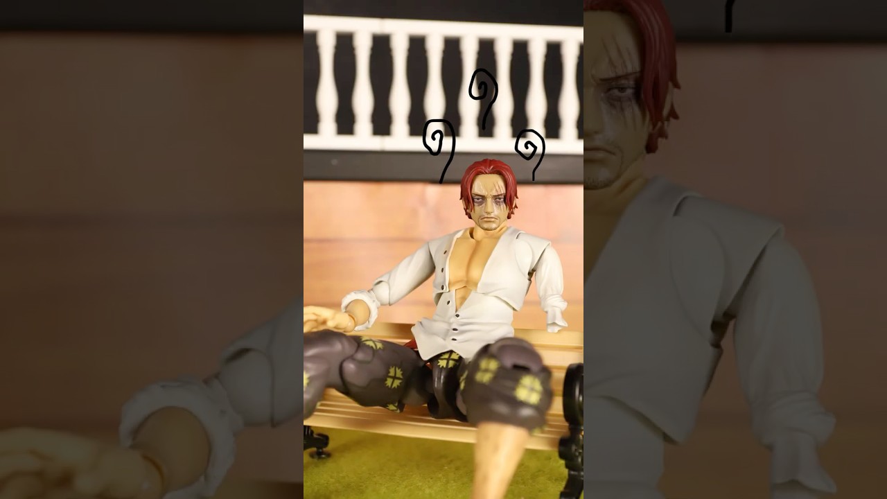 【ONE PIECE】不眠症のシャンクス!?ルフィが使っていた「究極の枕」とは!?ww【コマ撮り】