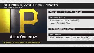 Pittsburgh Pirates Select Alex Overbay with No. 228 Pick in 2026 MLB Draft