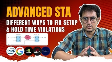 Different Ways to Fix SETUP & HOLD Time Violations in VLSI | Static Timing Analysis (STA) Interview