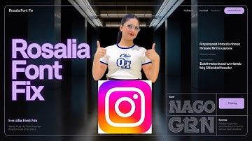 How to Fix Instagram Rosalia Font Not Showing 2025 I Rosalia Font Not Showing On Instagram