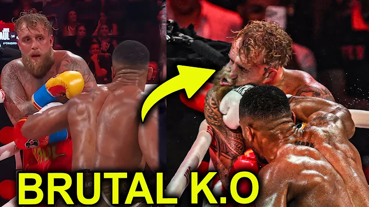 Jake Paul BRUTALLY KNOCKED OUT!! (Jake Paul Vs Anthony Joshua)