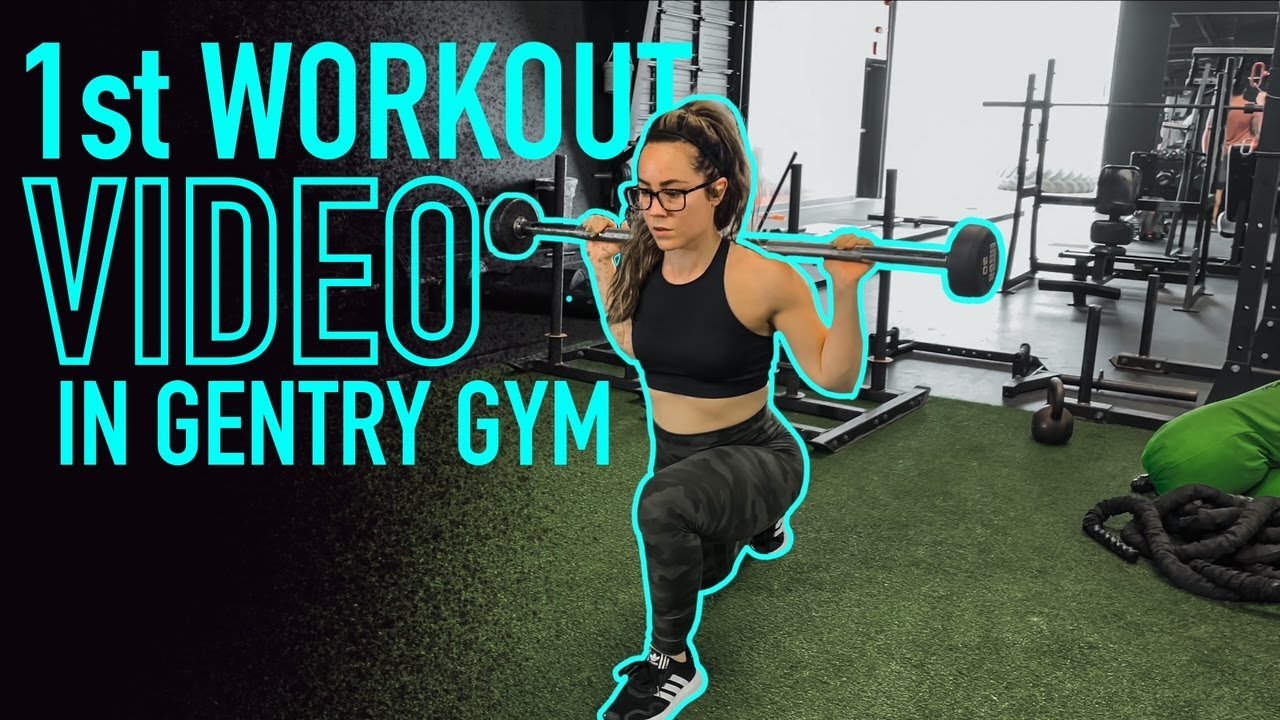 GENTRY GYM My 1st work out video in my gym! jackie_gentry YouTube