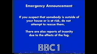 BBC EAS Scenario - Black fog (1974)
