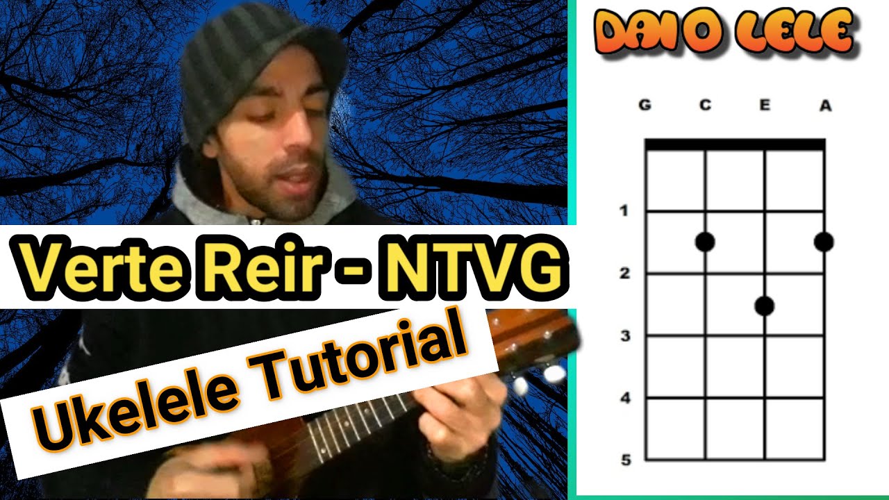 Verte reir Ukelele Tutorial NTVG - YouTube