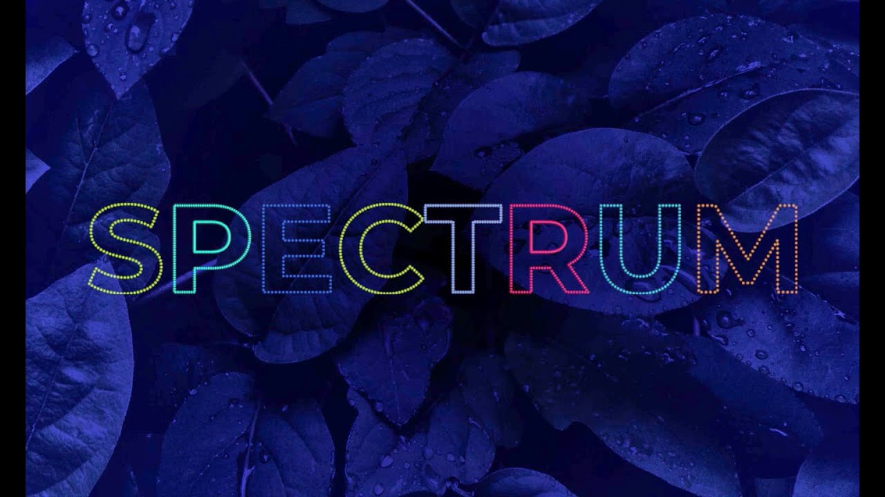 Outline text audio Spectrum in after effects - YouTube