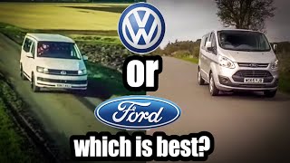 VW vs Ford campervan which is best