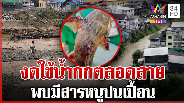 สั่งงดใช้ "น้ำกก" พบสารหนูปนเปื้อน ประมงแจงภาพปลาติดโรคเป็นภาพเก่า | ทุบโต๊ะข่าว | 06/05/68