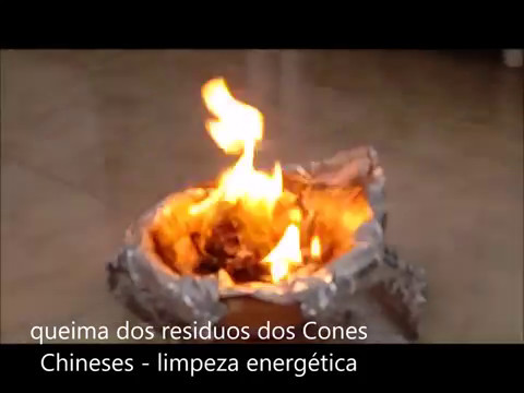 queima de resíduos dos Cones Chineses 2