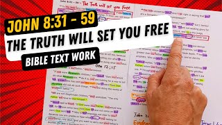 John 8:31-59 // The Truth will set you Free // #gospelofjohn #gospel