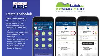 2017 ASBDC Conference App Overview screenshot 3