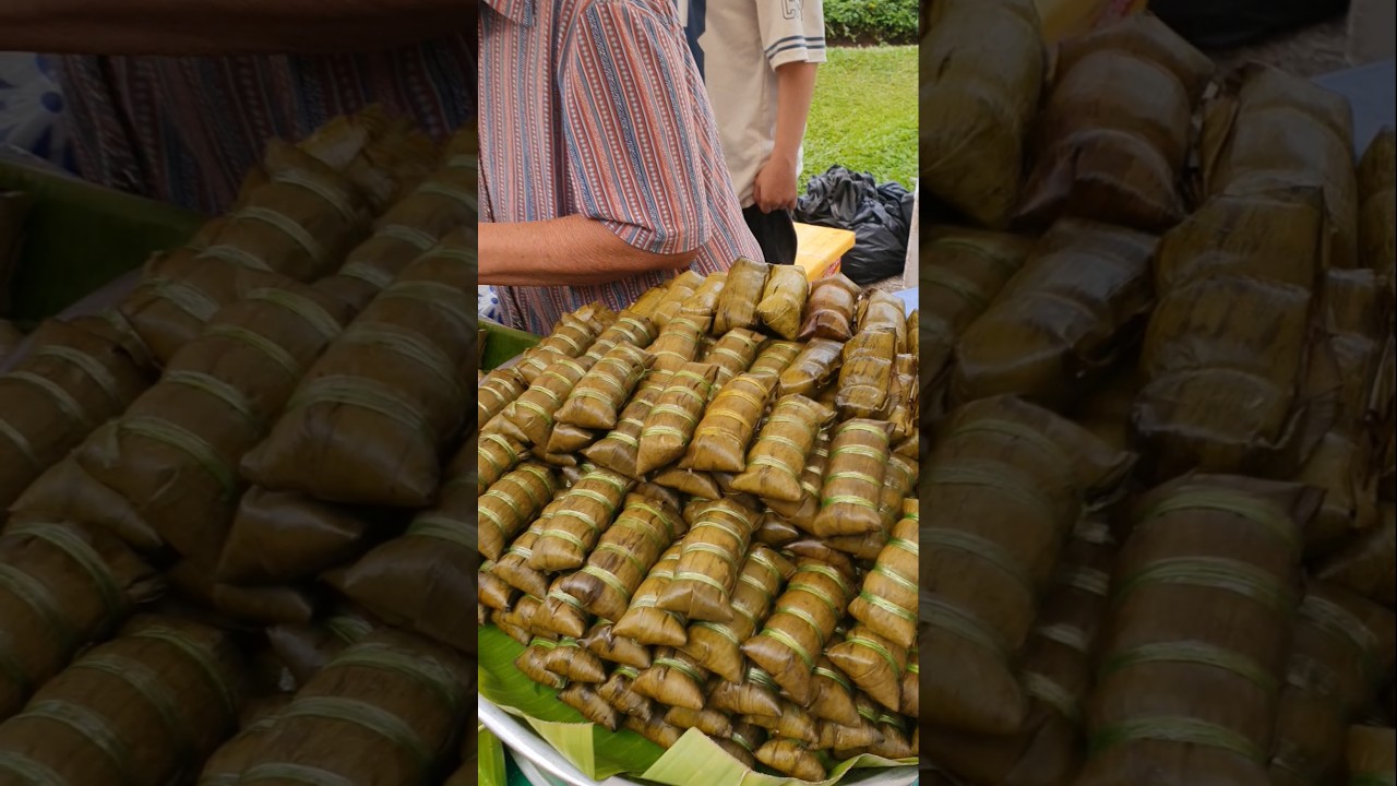 Delicious Cambodian Traditional Rice Cakes 