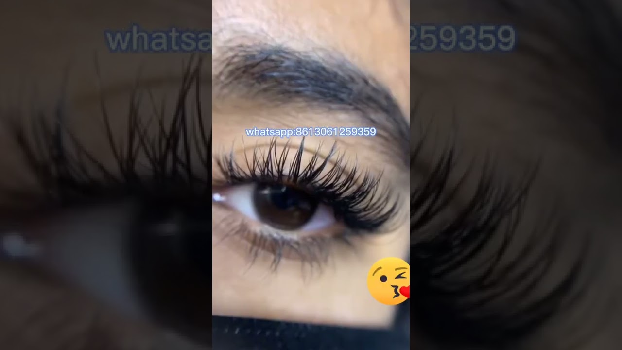 hot wholesale lash extensions manufacturer with packing box private label