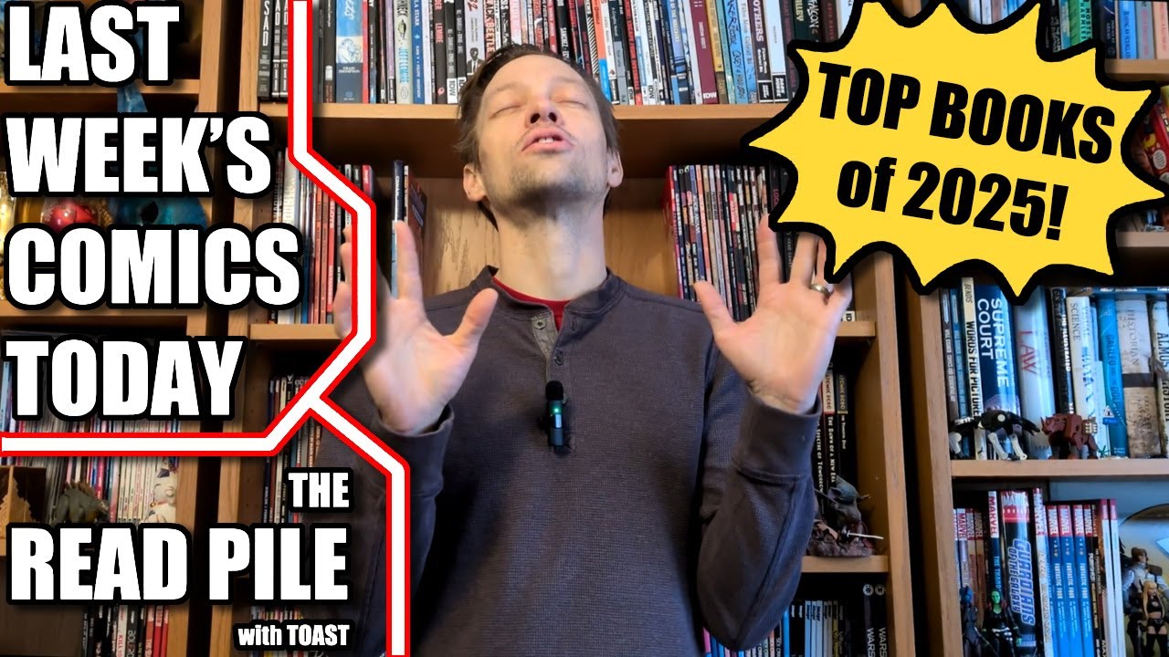 Лучшие книги 2025 года по версии TOAST! Комиксы, сборники и графические романы!