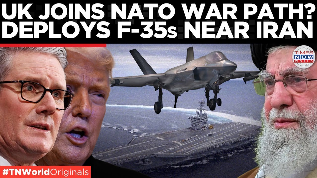 UK CHOOSES WAR PATH: F-35 Deployment Signals Military Escalation Over Iran | World News