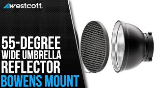 55-Degree Wide Umbrella Reflector with Honeycomb Grids screenshot 4