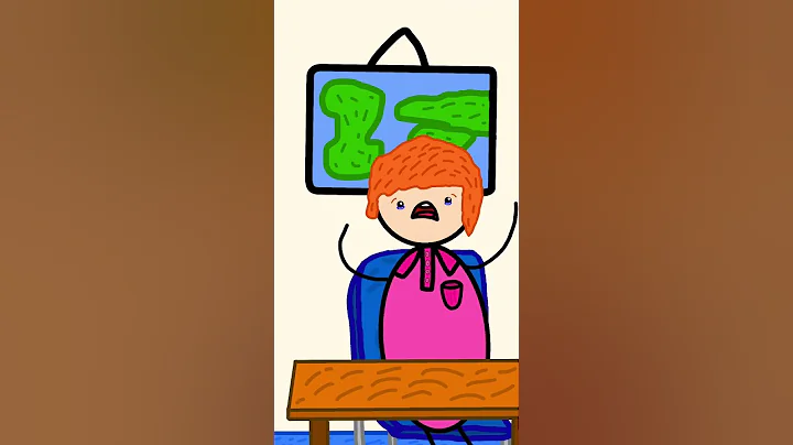 POV that one kid on the last day of school 🏫 #fyp #animation #school #funny