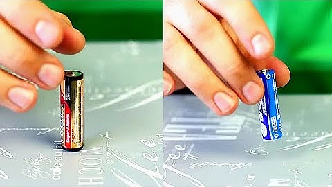 Not everyone knows! How To Test Any AA Battery WITHOUT a Multimeter