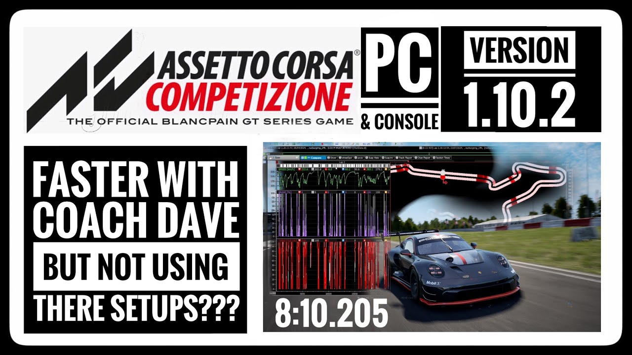 ACC data analysis & Coach Dave’s Motec