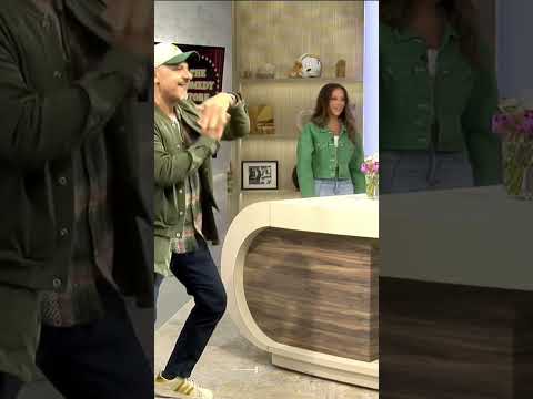 Maz Jobrani’s Middle Eastern touchdown dance. I got a chance to premiere it on Up & Adams show