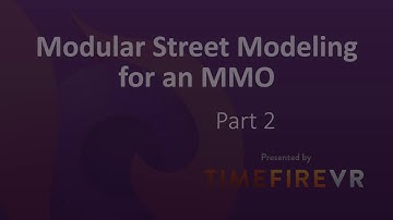 Modular Streets Modeling Part 2