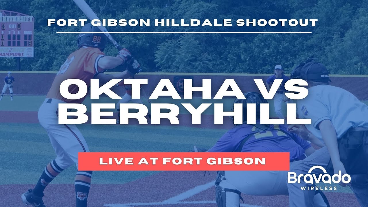 OKTAHA VS BERRYHILL Fort Gibson/Hilldale Shootout 2023 Baseball