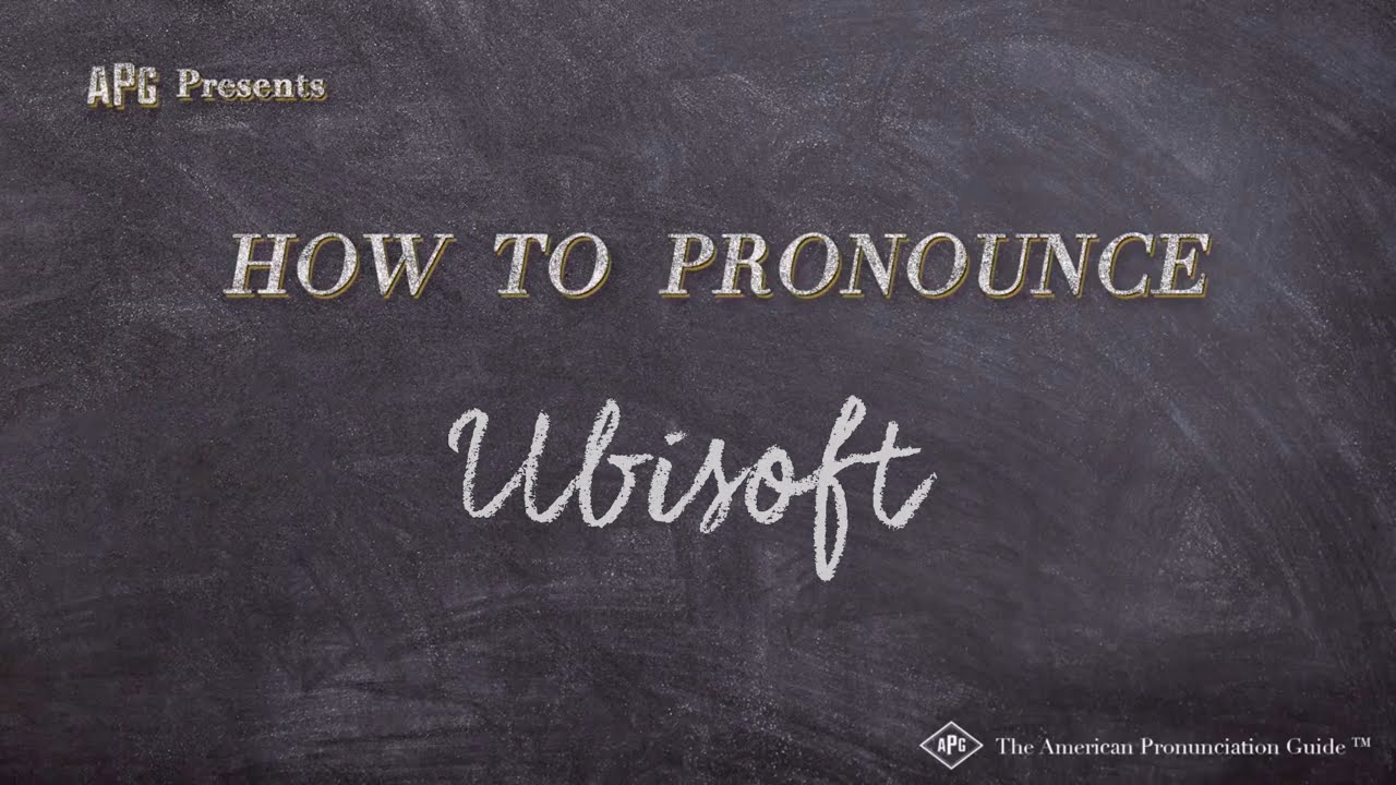 How To Pronounce Ubisoft (Real Life Examples!)