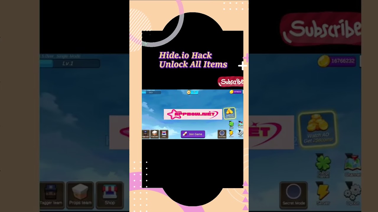 Hide io MOD Unlock feature, gifts Premium 🆗 How to get version MOD game mobile 