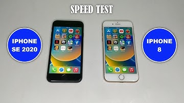 iPhone Se Vs iPhone 8 Speed Test