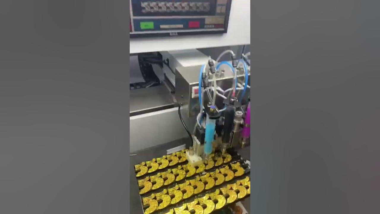 Enamel Pin Machine Color Filling l Foison Metal YouTube