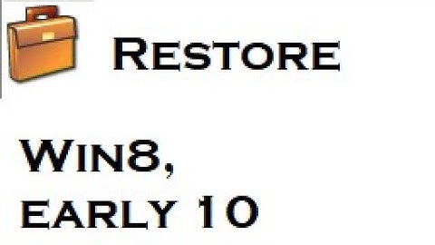 How to restore the Briefcase feature in Windows 8 and early 10