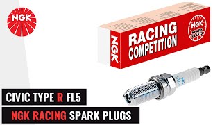 NGK RACING SPARK PLUGS // FL5 CIVIC TYPE R @Hattrk85