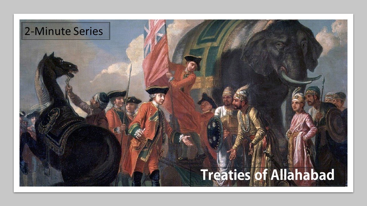 2-Minute Series for Prelims 2020 - History - Treaty of Allahabad - YouTube